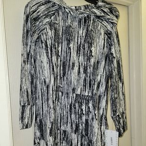 NWT, LuLaRoe S Amber: Black & White